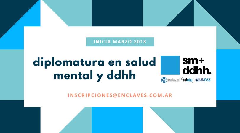 Diplomatura SMDDHH Cohorte 2018