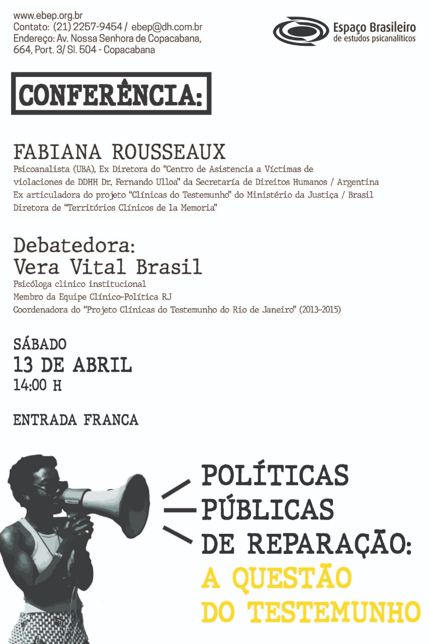 Conferencia Fabiana Rousseaux - Vera Vital Brasil