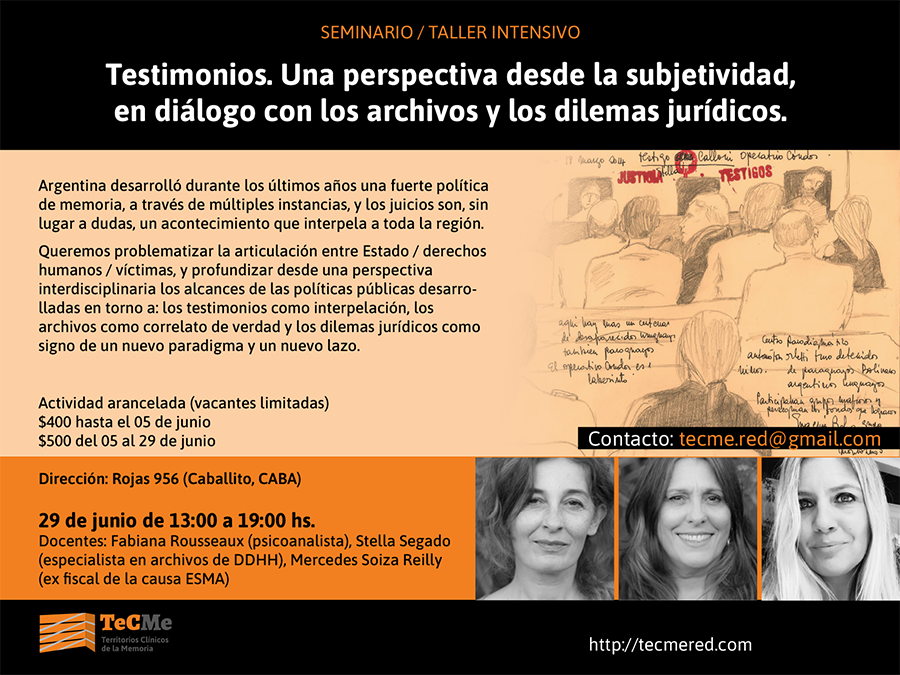 Seminario/Taller intensivo DDHH